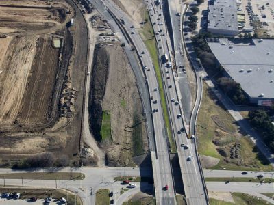 820 west of I-35W looking east