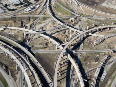 820 35W interchange looking west
