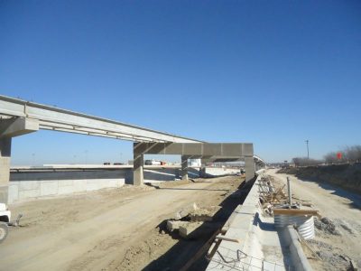 December 2012: Eastbound IH 820 between Haltom Road and Denton Hwy 377