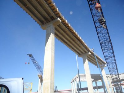 December 2012: View of IH 820/SH 121/183 interchange