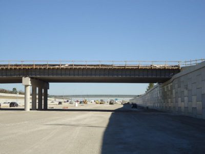 December 2012: Hurstview bridge construction