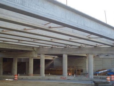 December 2012: Highway expansion at Norwood Drive