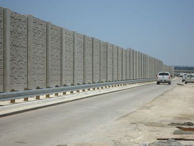 June 2013: Eastbound frontage road retaining walls from Hurstview Drive to Cavender Drive
