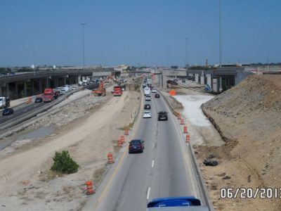June 2013: IH 820 east of Denton Hwy. 377