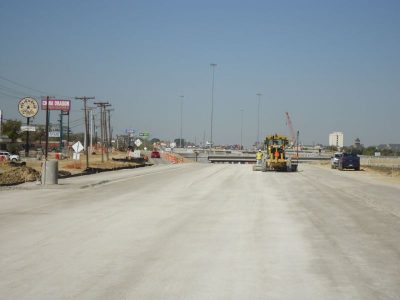 March 2013: Future eastbound SH 183 general purpose lanes east of Westpark Way