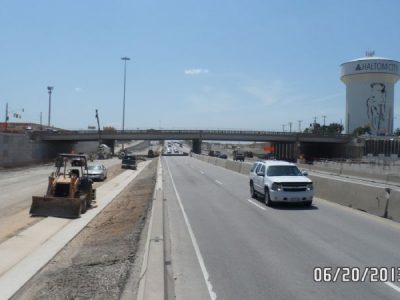 June 2013: IH 820 at Haltom Road looking west
