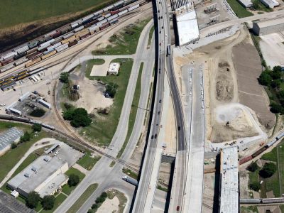 I-35W at 33rd St. looking north