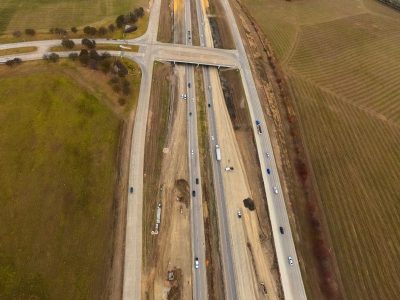 I-35W at Alliance Blvd. looking north