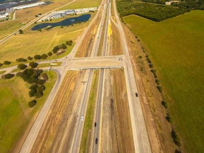I-35W at Alliance Blvd. looking north
