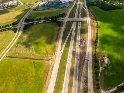 I-35W at Alliance Blvd. looking northbound