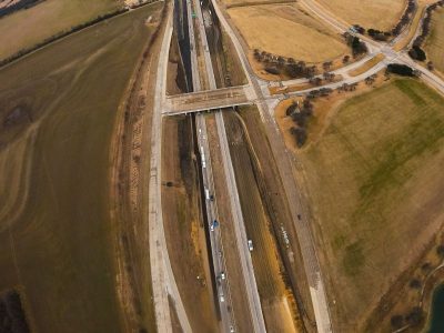 I-35W at Alliance Blvd. looking south