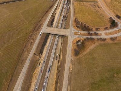 I-35W at Alliance Blvd. looking south