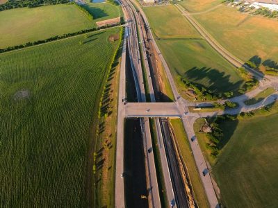 I-35W at Alliance Blvd. looking south