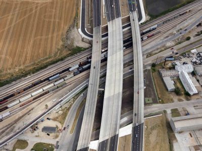 I-35W at E Long Ave. looking northbound