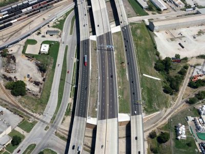 I-35W at E Long Ave. looking northbound