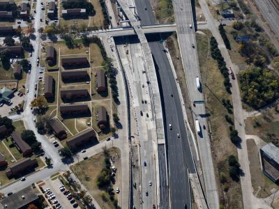 I-35W at Luella St. looking southbound