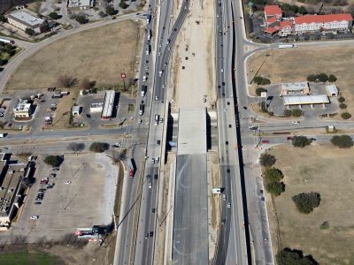 I-35W at Meacham Blvd. looking north