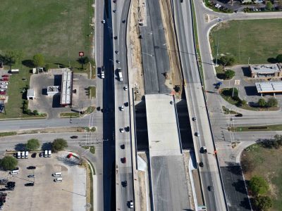 I-35W at Meacham Blvd. looking north