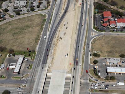 I-35W at Meacham Blvd. looking north