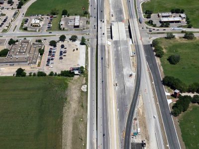 I-35W at Meacham Blvd. looking north