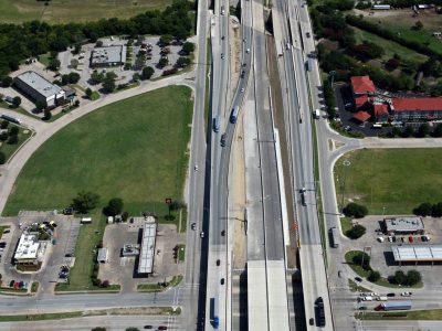 I-35W at Meacham Blvd. looking northbound