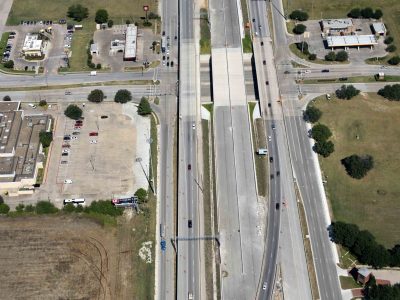 I-35W at Meacham Blvd. looking northbound