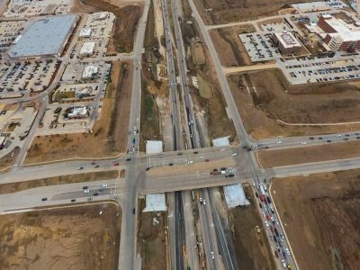 I-35W at N Tarrant Pkwy. looking north