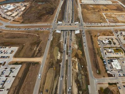 I-35W at N Tarrant Pkwy. looking south