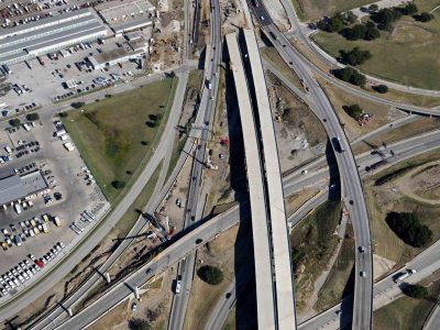 I-35W at SH 121 looking northbound