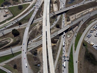 I-35W at SH 121 looking south