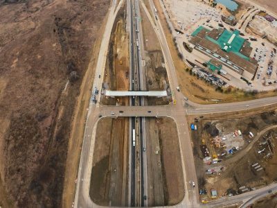 I-35W at SH 170 looking north