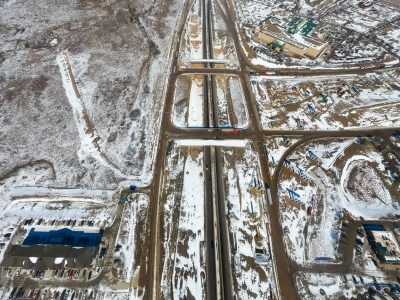 I-35W at SH 170 looking north