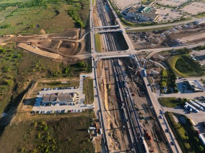 I-35W at SH 170 looking north