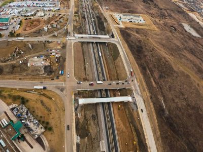 I-35W at SH 170 looking south