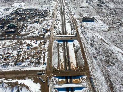 I-35W at SH 170 looking south