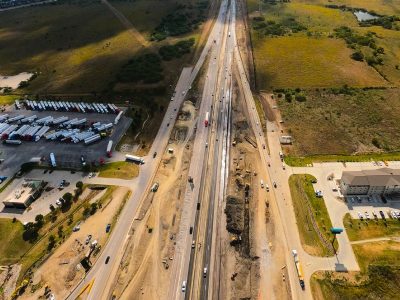 I-35W at SH 170 looking south