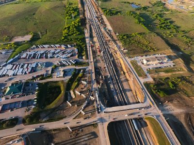 I-35W at SH 170 looking south