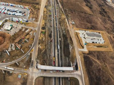 I-35W at SH 170 looking south