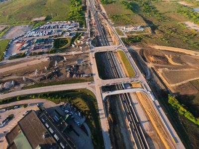 I-35W at SH 170 looking south