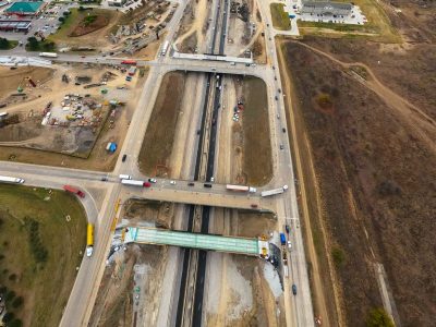 I-35W at SH 170 looking south