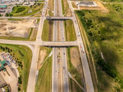 I-35W at SH 170 looking southbound