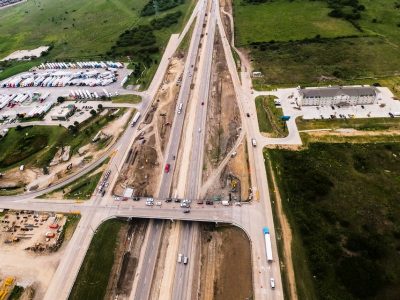 I-35W at SH 170 looking southbound