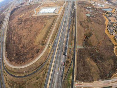 I-35W at US 287/US 81 looking north