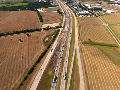 I-35W between Alliance Blvd. to Westport Pkwy. looking south