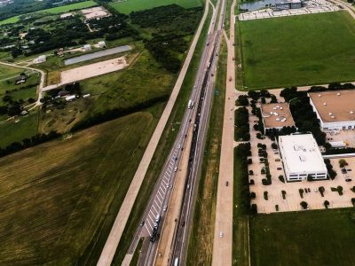 I-35W between Eagle Pkwy. and Alliance Blvd. looking south