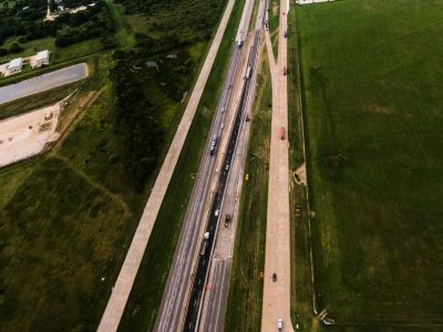 I-35W between Eagle Pkwy. and Alliance Blvd. looking southbound
