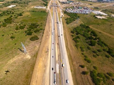 I-35W between Keller Hicks Rd. and SH 170 looking north