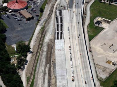 I-35W just north of Northside Dr. Yucca Ave. looking south