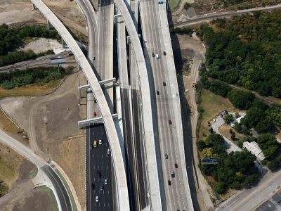 I-35W just north of Spur 280 looking southbound
