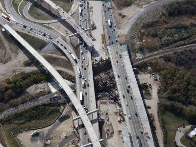 I-35W just north of Spur 280 looking southbound